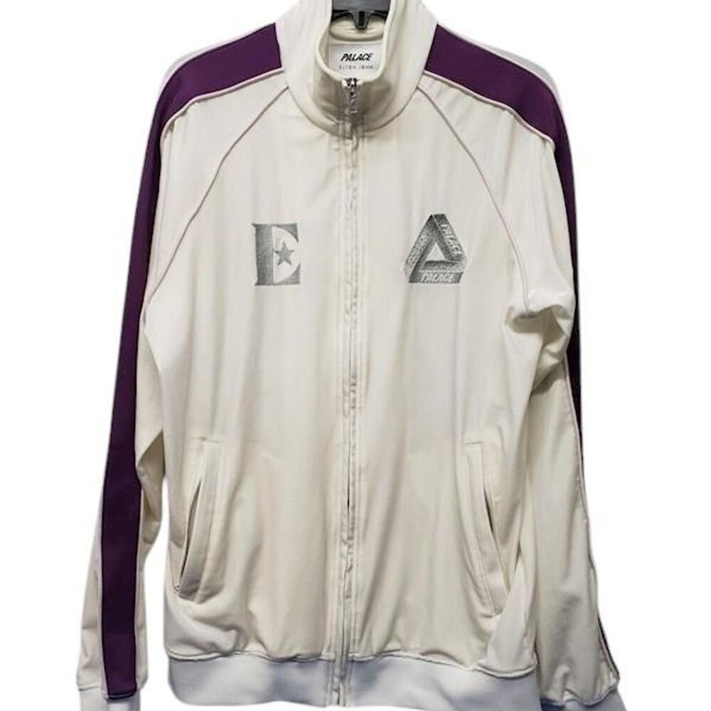 Palace x Rare Palace x Elton John Velour Track Jacket size Medium NWOT